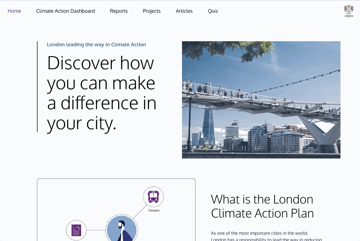 Climate Action Dashboard Local Authority Use Case