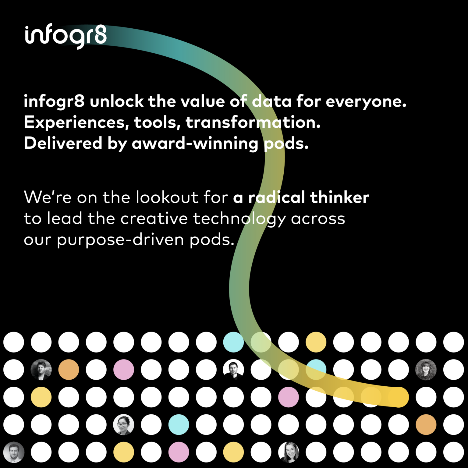 We’re hiring! Creative Technologist | infogr8